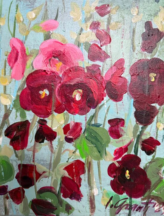 "ROSE" " KĀRŠU ROZES'' 30X30